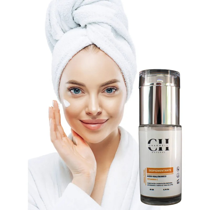 Charmell Natural Crema Facial Á. Hialurónico Vitamina C 40g