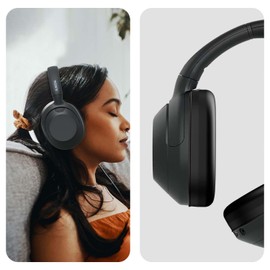 FIOPAZ - Funda de silicona para Sony ULT WEAR auriculares, fundas protectoras lavables para Sony ULT Wear, color negro