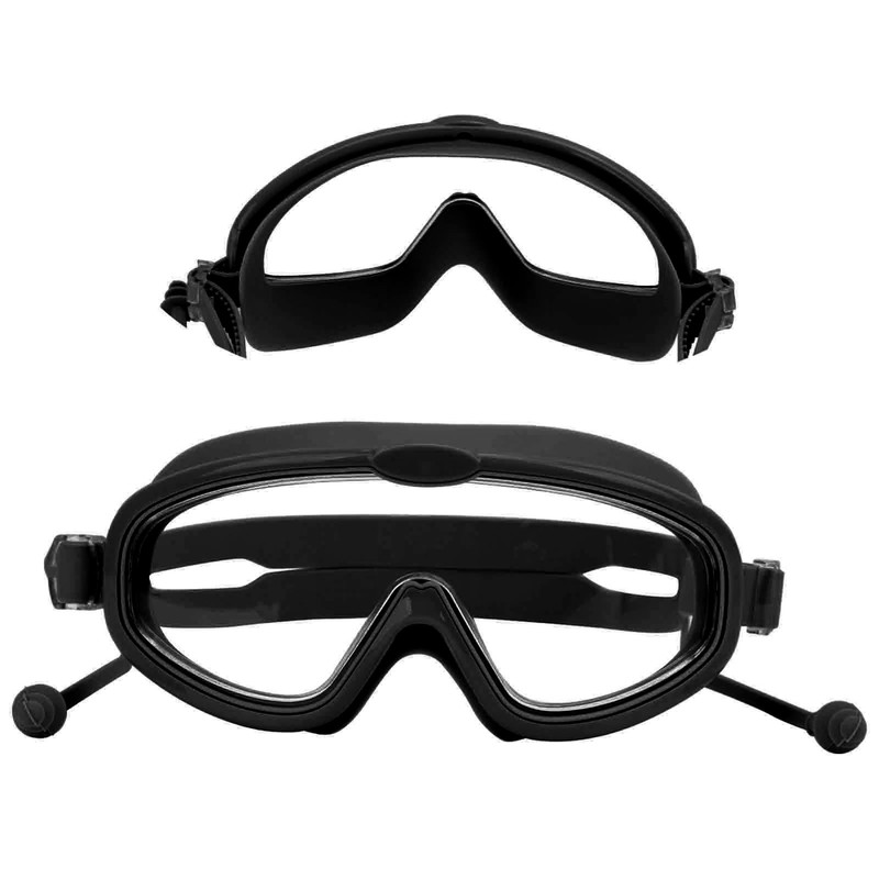 Kids Swimming Goggles with Earplug Waterproof AntiFog High Definition Diving