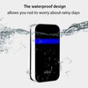 Wireless Doorbell Self-Powered Doorbell Button Kit 4-Speed Adjustable Volume with