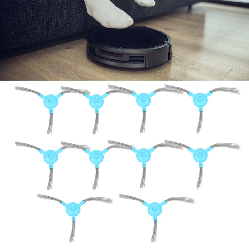 10Pcs Side Brush Fit for Conga 1290 Robot Vacuum Cleaner