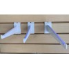 EXH Mensula Gancho Panel Ranurado Exhibipanel Blister 30cms 30pz