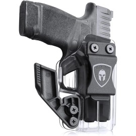 WARRIORLAND IWB Clear Holster Optic Cut&Claw For Springfield Hellcat/Hellca
