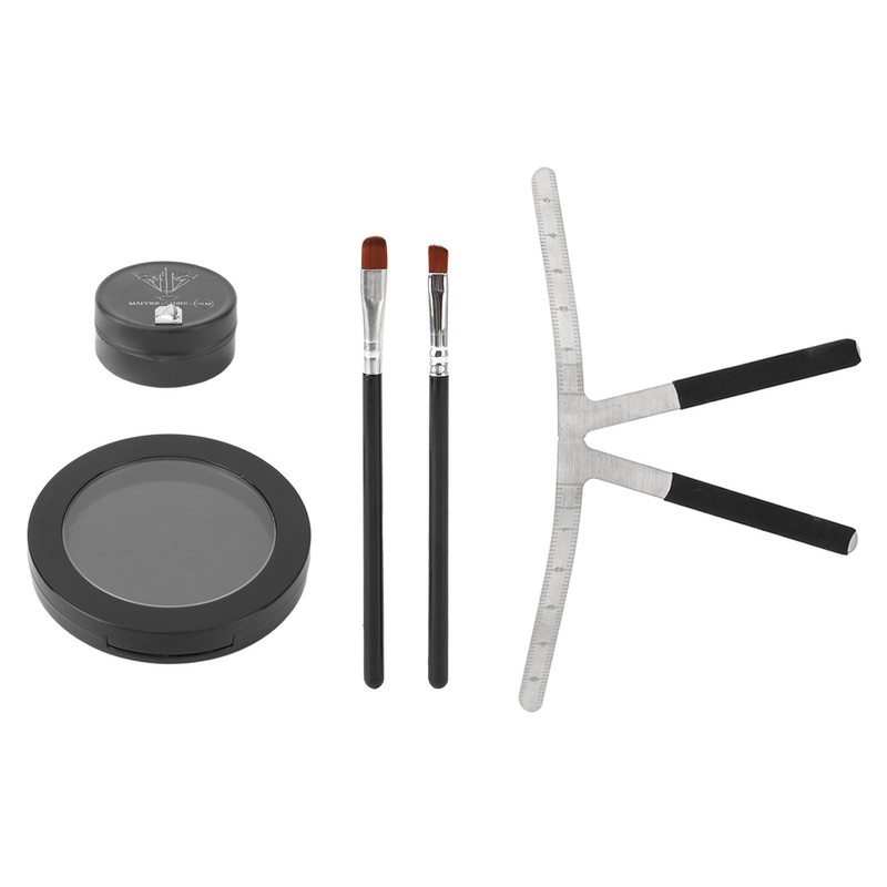 Eyebrow Mapping Kit Stencil Ruler Brow Mapping String Pigment Eyebrow