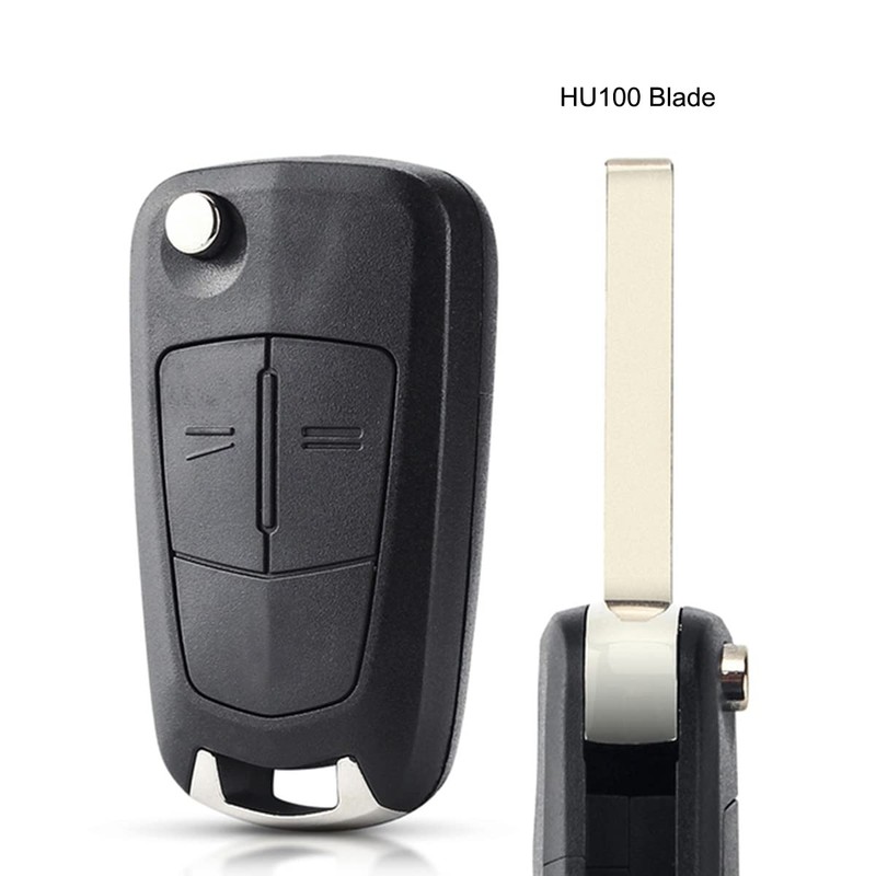 Replacement Car Key Shell Case Compatible with Vauxhall Astra Zafira