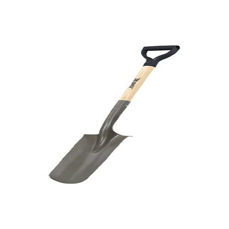 Truper 31178 Tru Built Drain Spade with D-Handle, 28-Inch