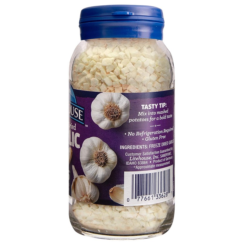 Litehouse Freeze Dried Garlic, 1.58 Ounce, 2-Pack