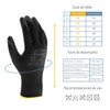 EXBRIECO Professional Work Gloves, 3, 6 or 12 Pairs, Protective