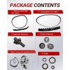 Kirogi 4G69 Timing Belt Kit with Water Pump (13pcs) Replace