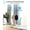 WUUK 4MP Indoor Security Camera, Pet Camera with Magnetic Base,