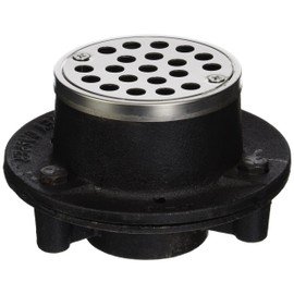 Oatey 42192 151 Shower Drain, 1-1/2 In, Npt, Cast Iron, 1 1/2"