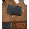 Lederfabrik Garnier® Women's Hygiene Case Black - Premium PU Leather,