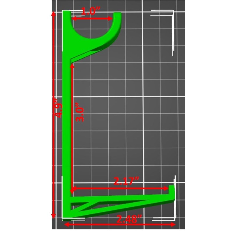 Wall mount Wand Display Hooks For Wizarding Wand and Wizard