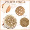 Body Brush, Natural Dry Brush, Massage Brush, Lymphatic Drainage, Exfoliating