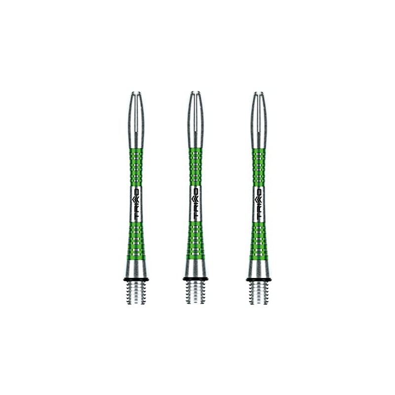 WINMAU Triad Aluminium Green Intermediate Dart Shafts (Shafts) - 1