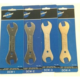Park Tool DCW-1 2 3 4 Double Ended Bicycle Cone Wrench Set 13mm 14 15 16 17 18mm