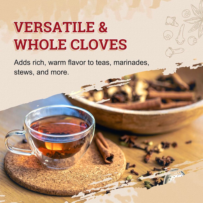 52USA Cloves Whole 3.5 oz (Pack of 1), Great for