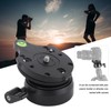 Tripod Head DY‑60N Tripod Leveling Base Leveler Adjusting Plate for