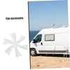 Gatuida Replacement Rv Fan Blades for Rv Vent Fans Lightweight