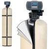 SUNICO Outdoor Water Softener Insulation Cover, 10''D x 54''H, Beige