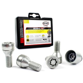 Fits MG ZS 2017 - onwards Heyner Germany Locking Wheel Nuts Set 4 Car Security Locks Anti-theft (2017-2022 (522/5))