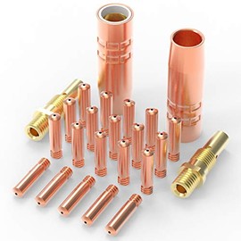 YESWELDER MIG Welding Gun Kit .030" Tip-Nozzle-Diffuser for Lincoln Magnum 100L and Tweco Mini/#1 (.030" Accessory Kit)