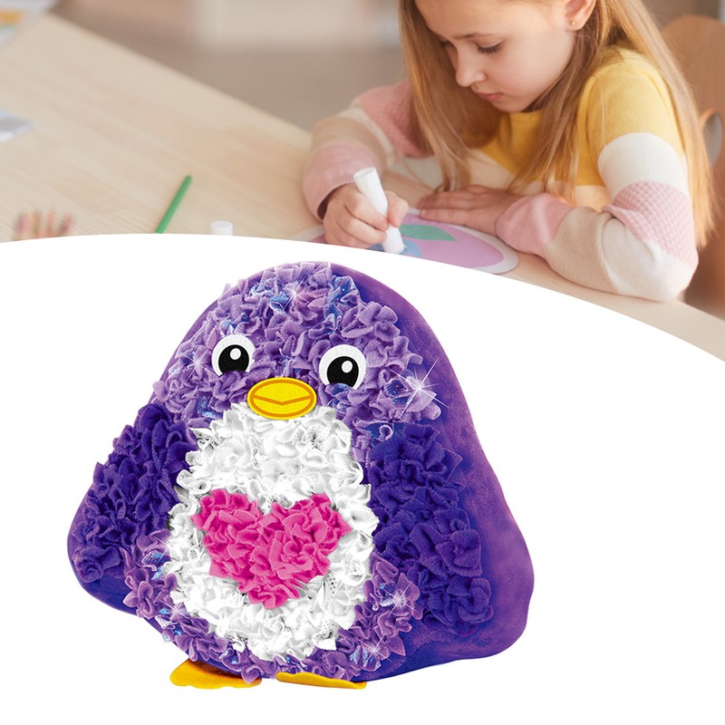Plush Craft DIY Animal Pillow Safe Reliable Bright Colors Have