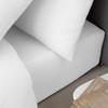 Catherine Lansfield Brushed Cotton King Fitted Sheet White