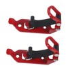 LALAFINA 2pcs Shovel Mount Clamp for Roof Rack Durable Metal