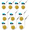 SEAOWL Circle Hooks Rigs,Steel Catfish Hook Rig,Octopus Fishing Hook with