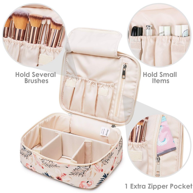Travel Makeup Bag Large Cosmetic Bag Make up Case Organizer