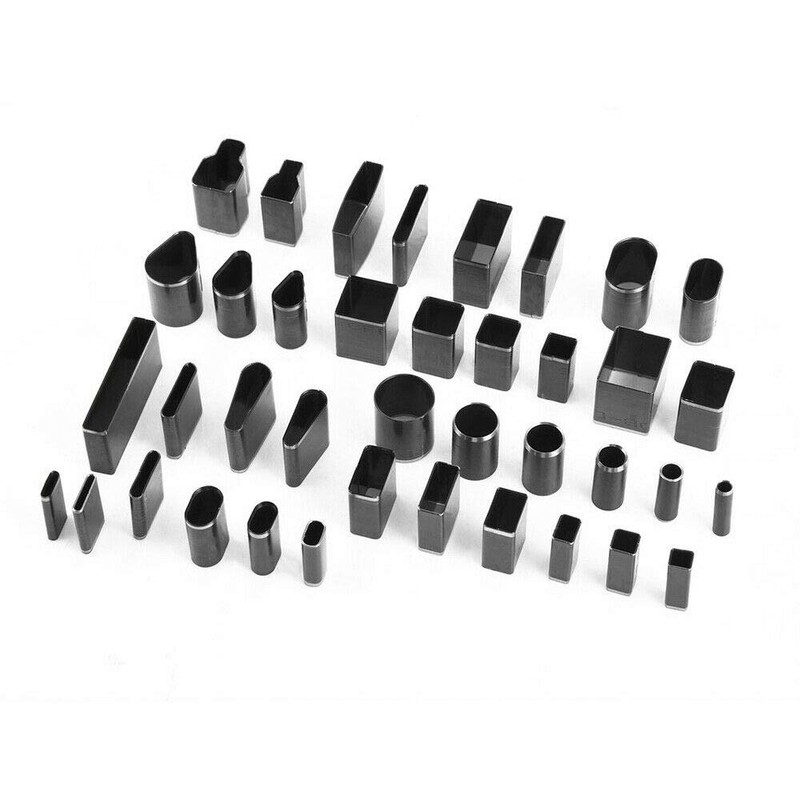 POWERTOOL Leather Cutting Tool, 39pcs Cutter Punch Set Shape Style