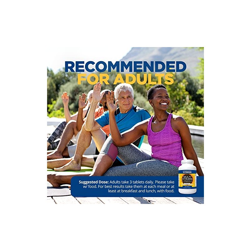 LifeSource Complete Multi Vitamin & Minerals (180 Tablets) Includes 71