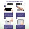 Dazujem Front Camera Cover Compatible for 17 Pro Max/17 Pro
