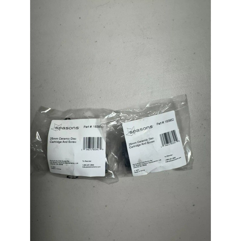 Seasons 2 Seasons 25mm Ceramic Disc Cartridge and Screw