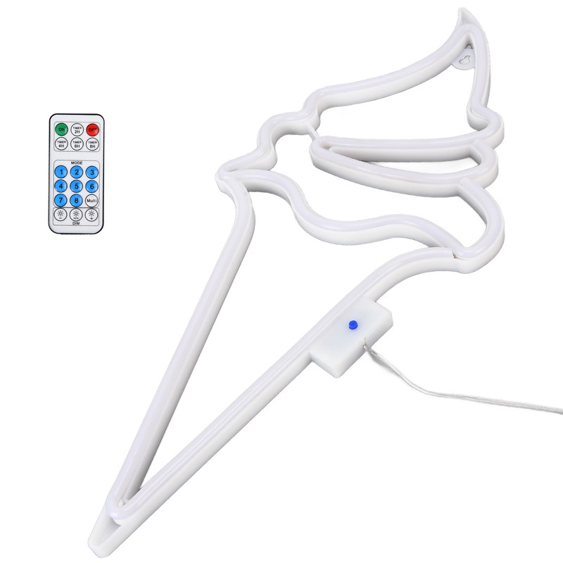 LED Neon Light Ice Cream Waterproof Battery USB Powered Hangable