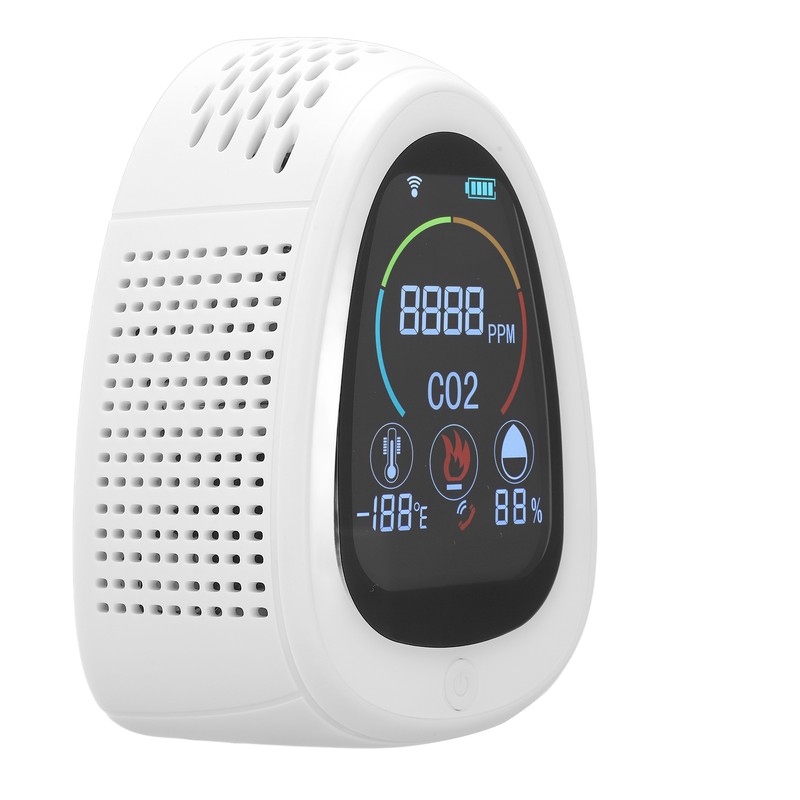 Carbon Dioxide Detector Intelligent WIFI Connect Carbon Dioxide Smoke Alarm
