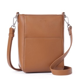 CLUCI Small Crossbody Bags for Women Trendy PU Leather Cell Phone Purse Wallet with Adjustable Strap