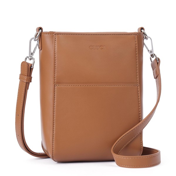CLUCI Small Crossbody Bags for Women Trendy PU Leather Cell