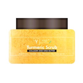 Yves Botanicals Turmeric Exfoliator + Collagen & SHEA Butter Premium Spa Grade - Face & Body