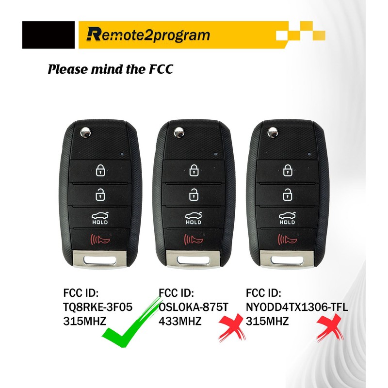 Remote2program Car Key DIY Programming Kit and Keyless Entry Remote