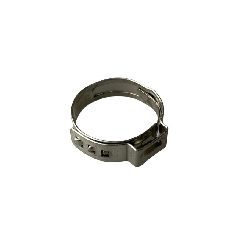 Boltza 12.8-15.3 mm O-Clips, 304 Stainless Steel Single Ear Hose