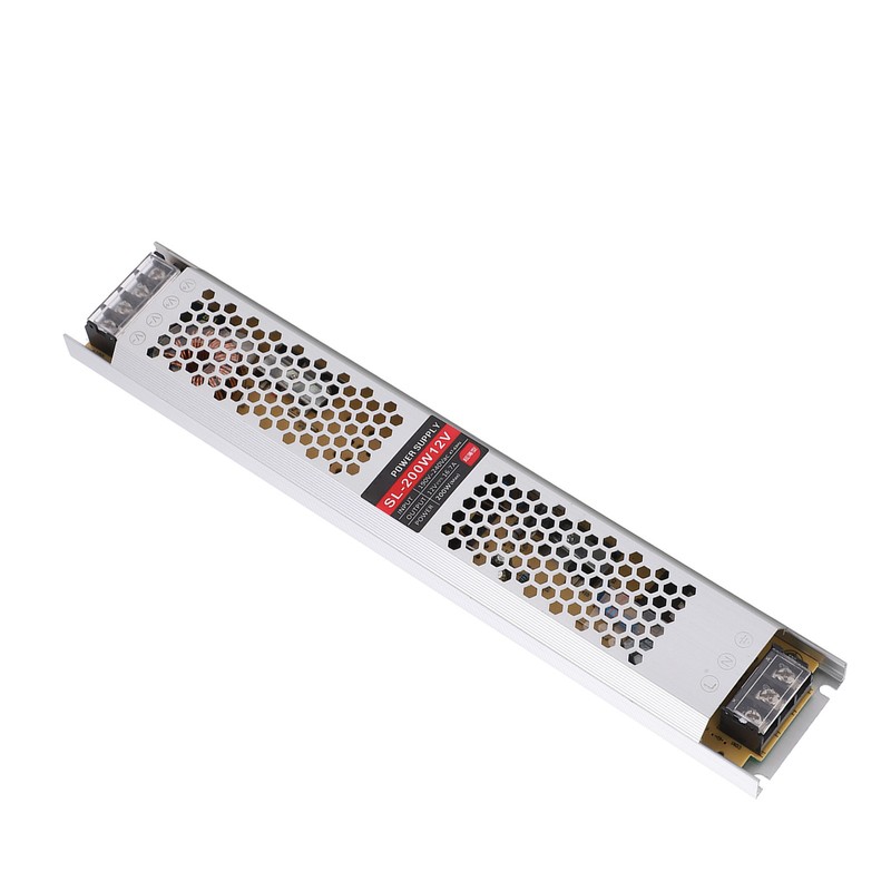 LED Power Supply Ultra Thin 190V‑240V AC Input 12V 16.7A