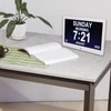 Digital Photo Frame 10in 1024x600 LCD Alarm Clock Remote Control