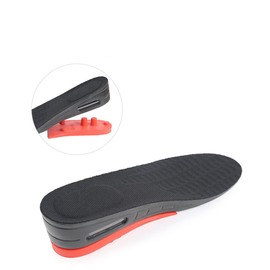 minkissy Pcs Layer Heightening Insoles Air-cushioned Heel Pads for Men Women Size s Comfortable and Healthy Shoe Lifts