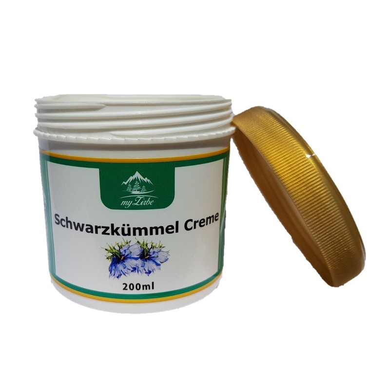 Black Cumin Cream 200 ml Soothing Effect for Neurodermatitis, Acne