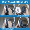 Adhiper Improved Replacement Ear Pads for 2024 Max Headphones, Mesh