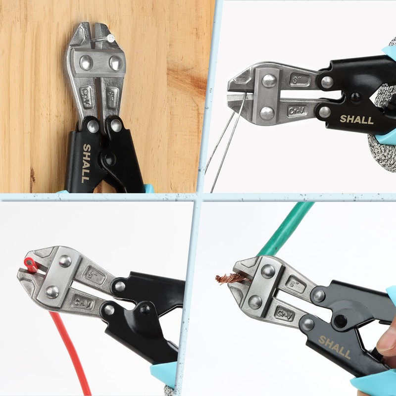 SHALL Bolt Clipper Wire Cutter Bolt Cutter 210mm/8" Heavy Duty
