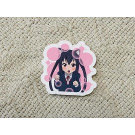 Japanese Anime K-ON! Azu-Nyan Sticker | Azusa Nakano, Waterproof Laptop sticker