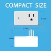 YNF Mini Smart Plug, Compatible with Alexa, Simple Setup with